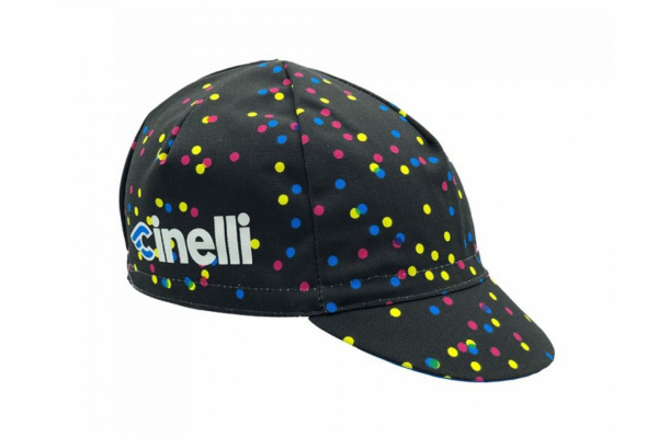 Велокепка Cinelli Cap Caleido Dots / Черный