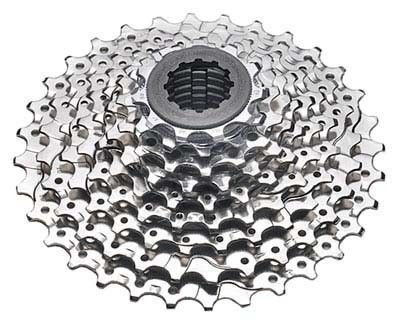 Кассета SHIMANO HG50, 8 скоростей, 11-34T, никелированная