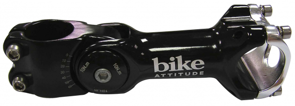 Вынос руля Bike Attitude ALLOY ADJUSTABLESTEM DIA 28.6, BB 31.8, EXT 90 BLACK 