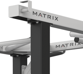 Скамья регулируемая с положительным наклоном (ЧЕРНЫЙ) Matrix MAGNUM A82
