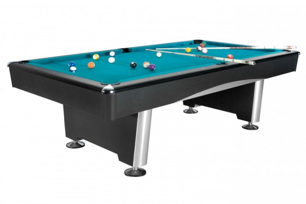 Бильярдный стол для пула Weekend Billiard Company "Dynamic Triumph" 8 ф (черный)