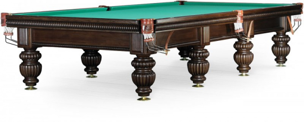 Бильярдный стол для снукера Weekend Billiard Company "Tower" 12 ф (черный орех)