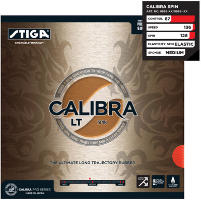 Накладка Stiga Calibra LT max (красный)