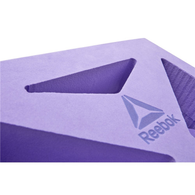 Кирпич для йоги с прорезями Reebok фиолетовый
