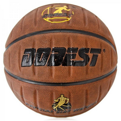 Мяч баскетбольный DOBEST PK200 р.7 синт. кожа, коричн.