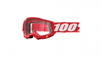 Очки 100% Accuri 2 Goggle Neon Red / Clear Lens