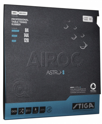 Накладка Stiga Airoc  M 2.1 мм (черный)