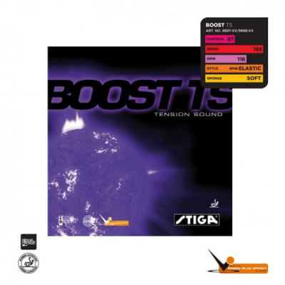 Накладка Stiga Boost TS 2.2 мм (черный)