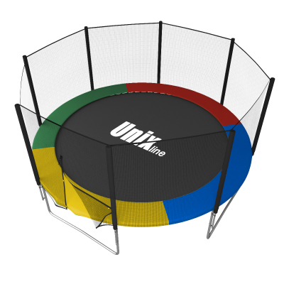 Батут Unix line Simple 12 ft Color (outside)