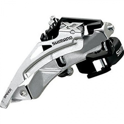 Переключатель передний SHIMANO Tourney TY710, 7-8 ск, универсальная тяга, 48T