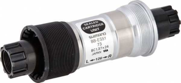 Каретка велосипедная SHIMANO ES51, 68/126, Octalink, без болтов