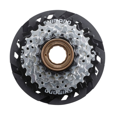 Трещотка велосипедная SHIMANO Tourney TZ510, 6скоростей, с защитой, 14-28T, без упаковки