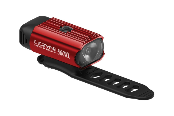 Велофара  Lezyne Hecto Drive 500XL, передняя / Красный