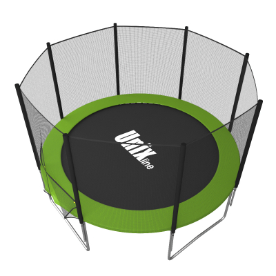 Батут Unix line Simple 6 ft Green (outside)