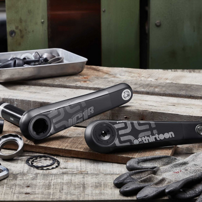 Шатуны E THIRTEEN LG1 Race Carbon Cranks 165x73mm Black