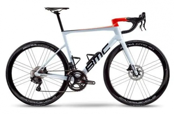 Велосипед BMC Teammachine SLR 01 FOUR FORCE AXS DISC REVOX Белый/черный/красный (2023)