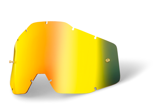 Линза подростковая 100% Accuri/Strata JR Anti-Fog Gold Mirror