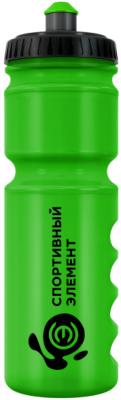 Спортивная бутылка Оливин Спортивный элемент S17-750, зеленый