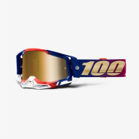 Очки 100% Racecraft 2 Goggle United / True Gold Len