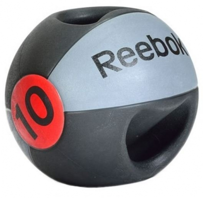 Медицинский мяч Reebok с рукоятками, 10 кг
