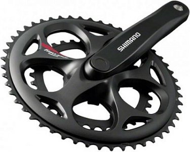 Система SHIMANO Tourney, A070, 170мм, квадрат, 50/34, черный