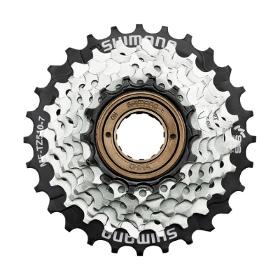 Трещотка велосипедная SHIMANO Tourney TZ510, 7 скоростей, 14-28, без упаковки