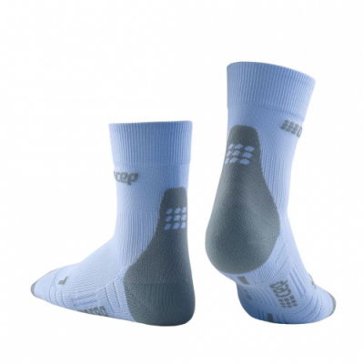 Женские спортивные компрессионные носки CEP Short Socks 3.0 / Небесный