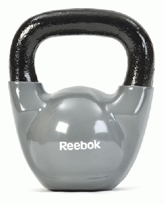 Гиря 16 кг Reebok обрезиненная