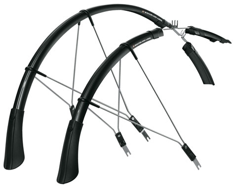 SKS Крылья набор Raceblade Long, 28", ширина: 35 мм., чёрные