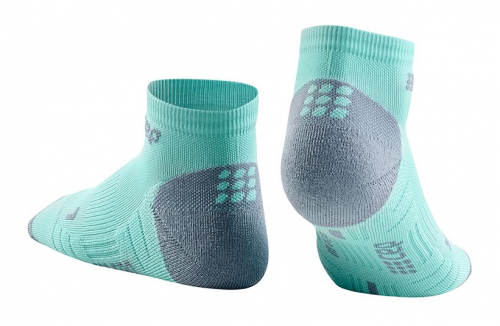 Женские спортивные компрессионные носки CEP Low Cut Socks 3.0 / Бирюзовый