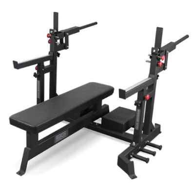 Скамья для жима пауэрлифтерская Bronze Gym AL-320