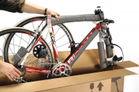 Сборка велосипеда из коробки  