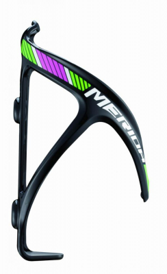 Флягодержатель Merida CL-078 Plastic black/green/magenta 