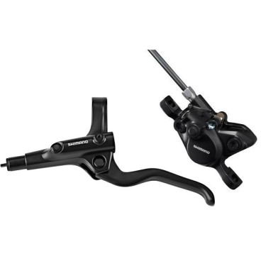 Тормоз SHIMANO MT201 дисковый, передний BR, левый BL, полимерные колодки, 1000 мм
