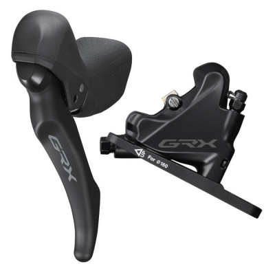 Тормоз велосипедный SHIMANO GRX BL-RX600+ BR-RX400(F), под диск, j-kit direct, левый/передний