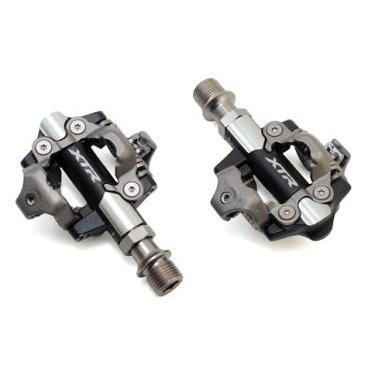 Педали для велосипеда SHIMANO PD-M9100 XTR IPDM9100, с шипами SH51, алюминиевые
