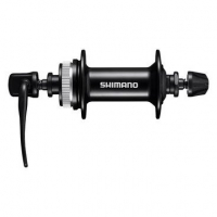 Втулка велосипедная SHIMANO MT200, передняя, 36 отверстий, QR, CenterLock, чёрный