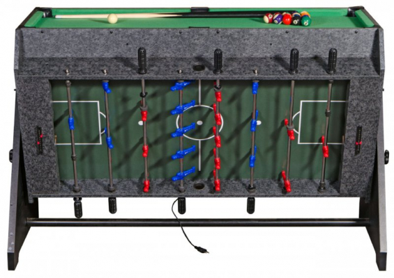 Стол-трансформер Weekend Billiard Company «Vortex 3-in-1» (3 игры: аэрохоккей, футбол, бильярд)