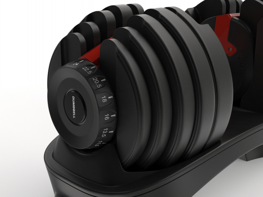 Гантель со ступенчатой регулировкой UnixFit 24kg