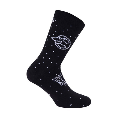 Носки Cinelli Socks Chas 4Cinelli Right Foot / Черный