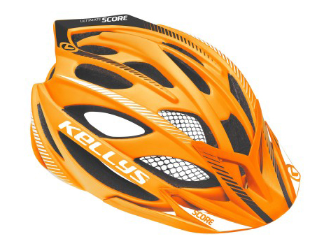 Шлем велосипедный Kellys SCORE, неоново-оранжевый, M/L (58-61см)