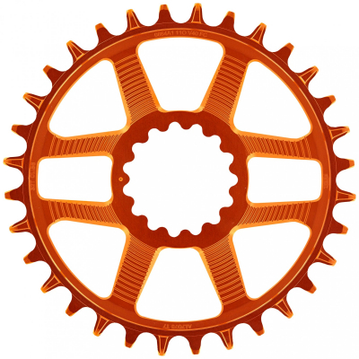 Звезда E THIRTEEN Helix R Guidering Direct Mount 30T Flip Flop 11/12s Naranja
