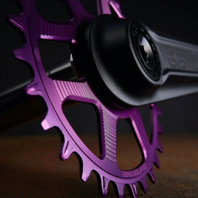 Звезда E THIRTEEN Helix R Guidering Direct Mount 32T Flip Flop 11/12s Eggplant
