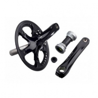 Система SHIMANO Alfine, S501, 170мм, ин.вал, 39T с каретк., защ двойн, черный