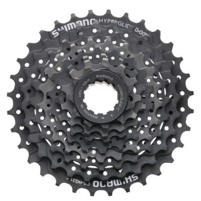 Кассета для велосипеда 8 скоростей SHIMANO Altus 8х11-30 черно-серая ECSHG318130 2-922