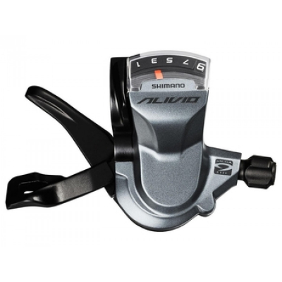 Шифтер SHIMANO Alivio M4000, правый, 9 скоростей, трос 2050мм