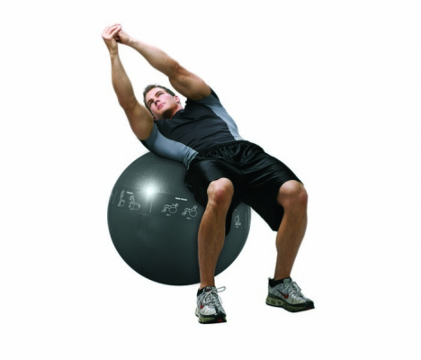 Мяч гимнастический GoFit профессиональный, 75 см