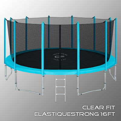 Батут Clear Fit ElastiqueStrong 16ft