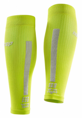 Женские спортивные компрессионные гетры CEP Calf Sleeves / Зеленый