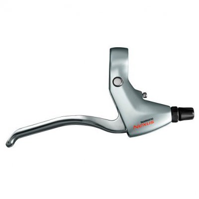 Тормозная ручка Shimano Nexus C6010, левая, для роллерного тормоза, серебристый, ABLC6010RLS